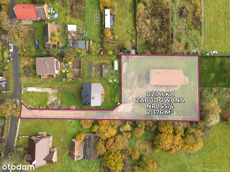 Działka z potencjałem- dom/ agroturystyka