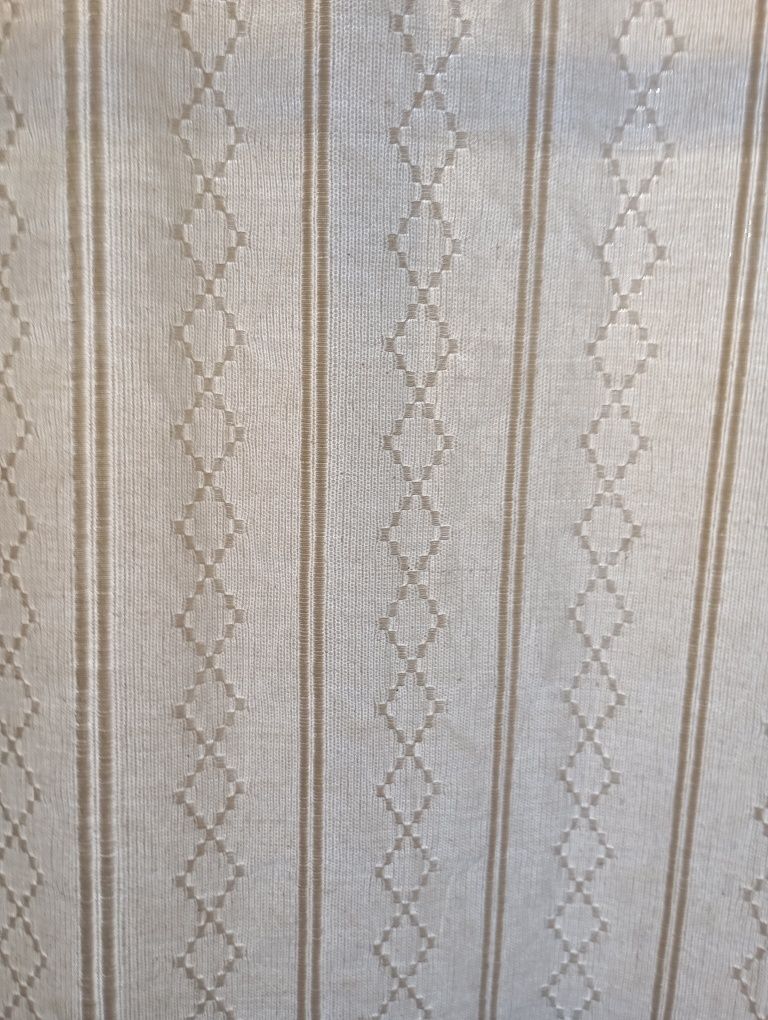 4 cortinados em linho