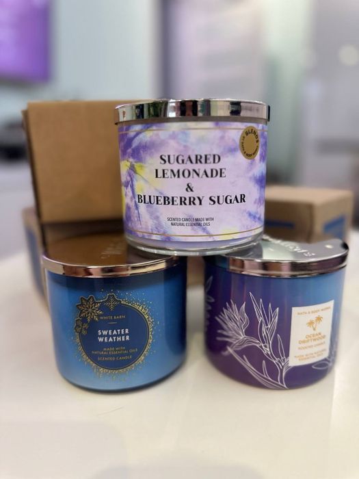 Розпродаж! Свічки Bath body works великі оригінал 399 грн