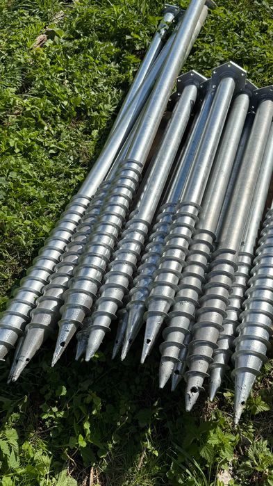 геошурупи свайный фундамент + винт сваи • установка винтовых свай