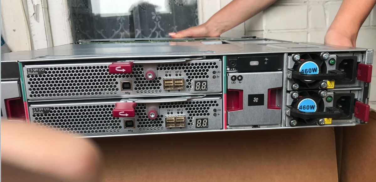 HP D3700 QW967A 12Gb СХД Дисковая полка SFF SAS