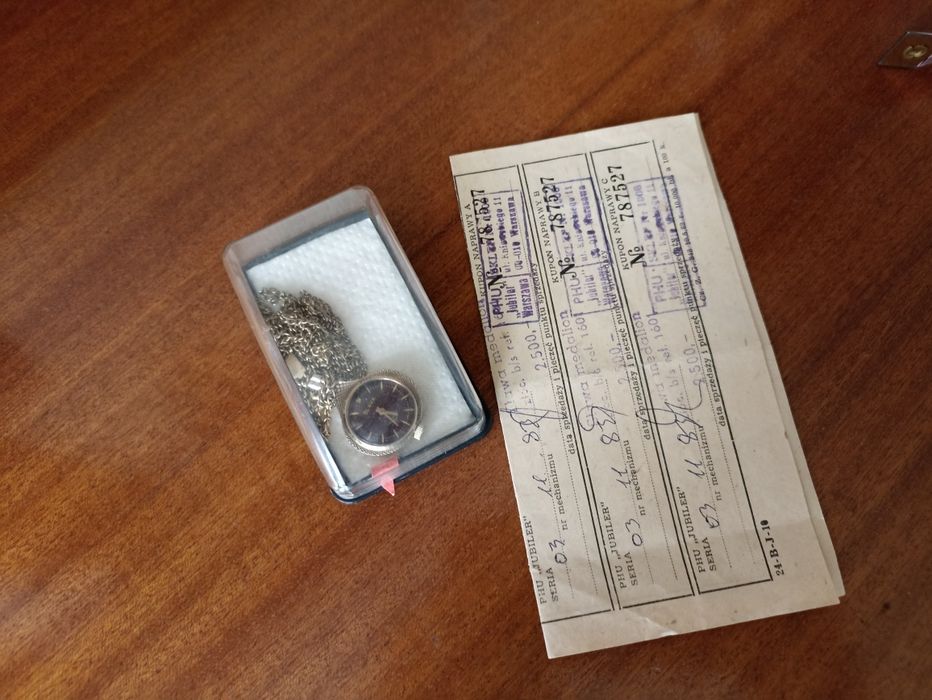 Zegarek wisior Sława