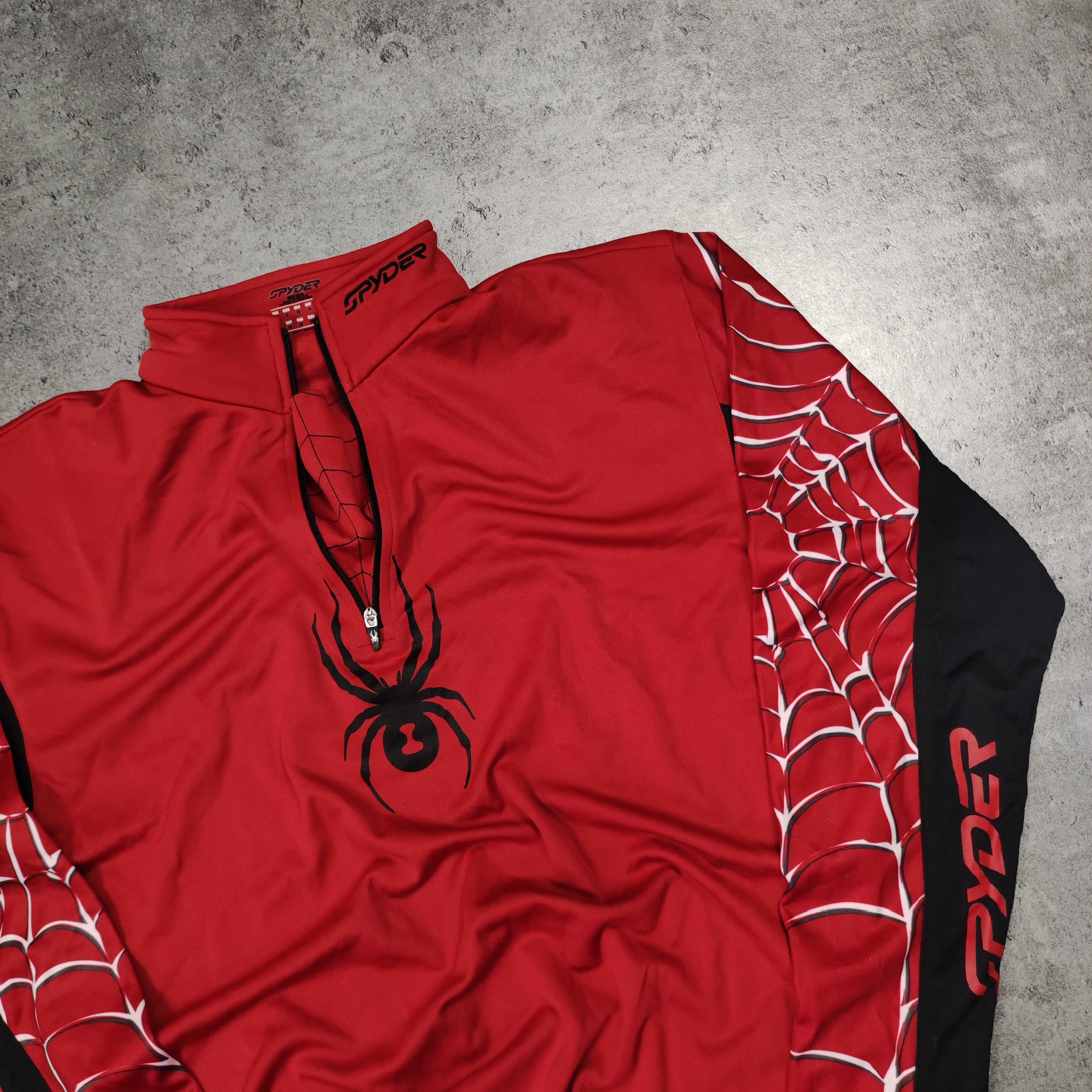 MĘSKA PREMIUM Bluza Lekka Termiczna Narty Snowboard Spyder Spyederman