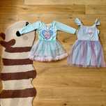Dwie sukienki H&M Frozen 104