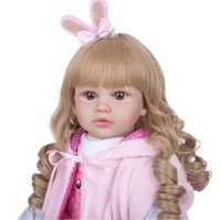 кукла реборн 55 см, лялька Реборн силіконова, реалистичная кукла