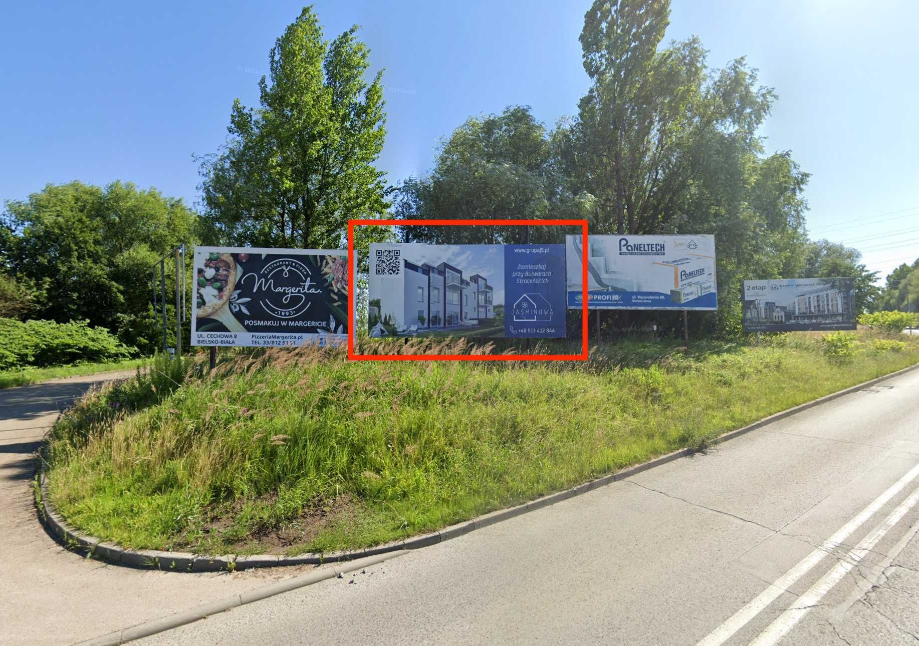 Powierzchnia reklamowa do wynajęcia - Sarni Stok