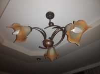 Żyrandol lampa sufitowa 3 żarówki