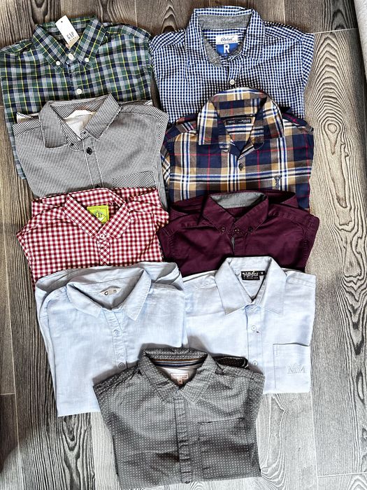Сорочки/рубашки Next, H&M, Rebel, Gap