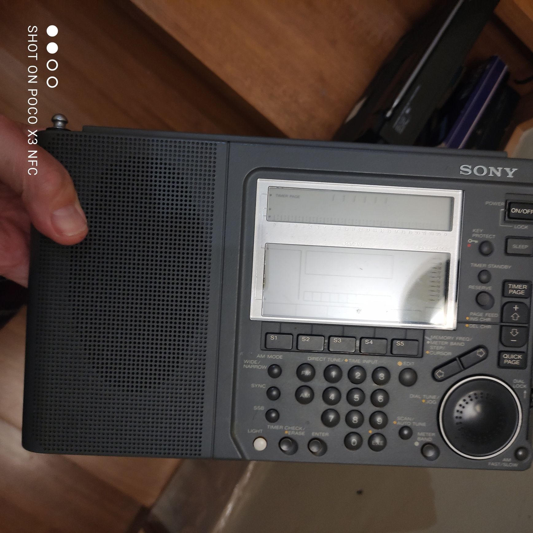 Sony ICF - SW77 -receptor de radioamador