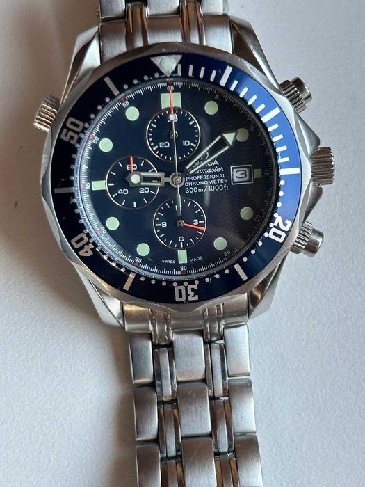 часы Omega хронограф кварц