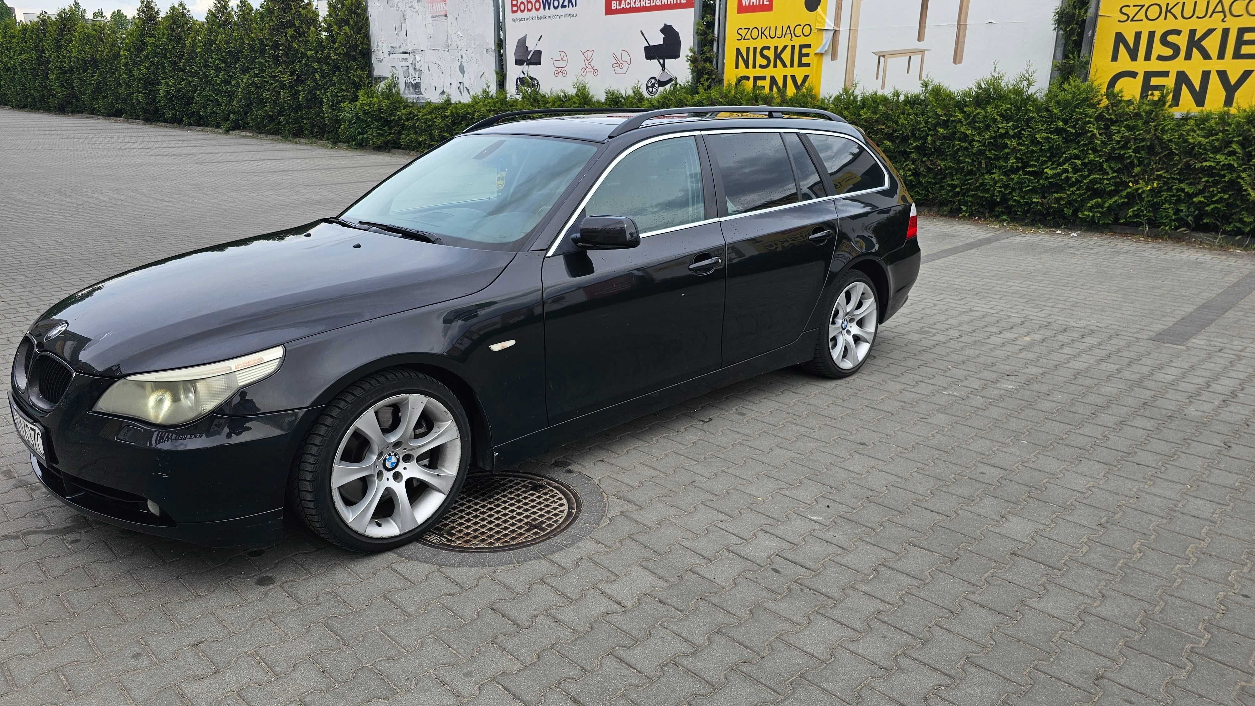 BMW Seria 5 E61 535d 272KM BiTurbo 2005r. Pierwszy wł. PL.