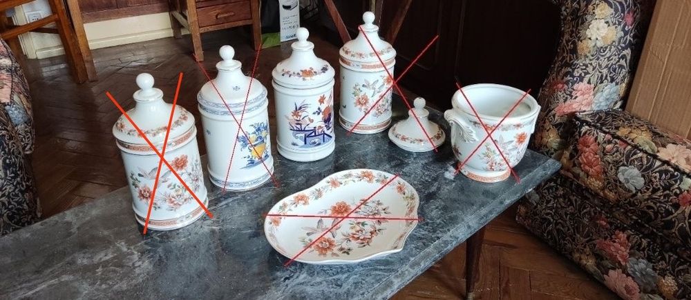 Porcelana Vista Alegre e Limoges