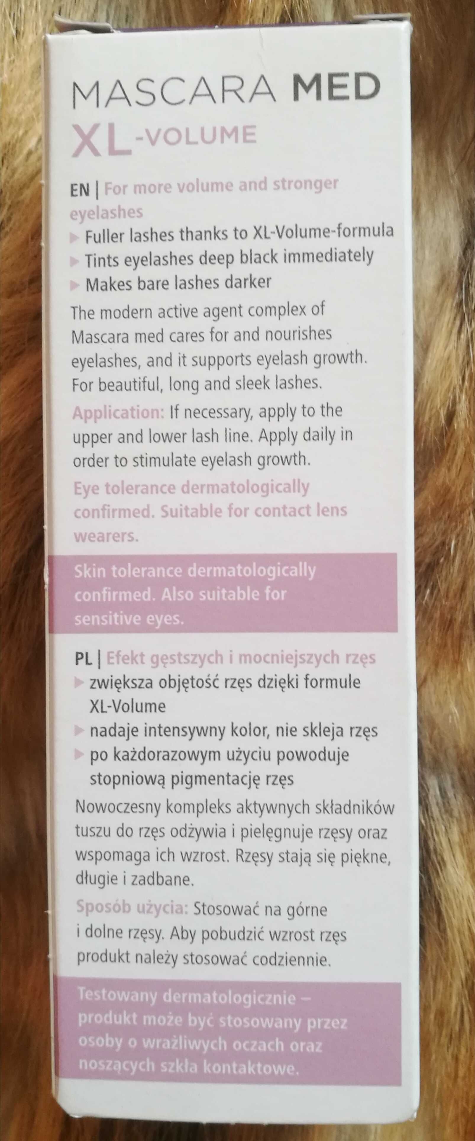 Mascara Med XL-Volume tusz do rzęs