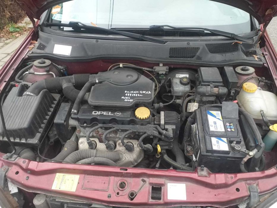 Opel Astra G 1.6 8V w pełni sprawna zimówki klima opłaty na 8 miesięcy