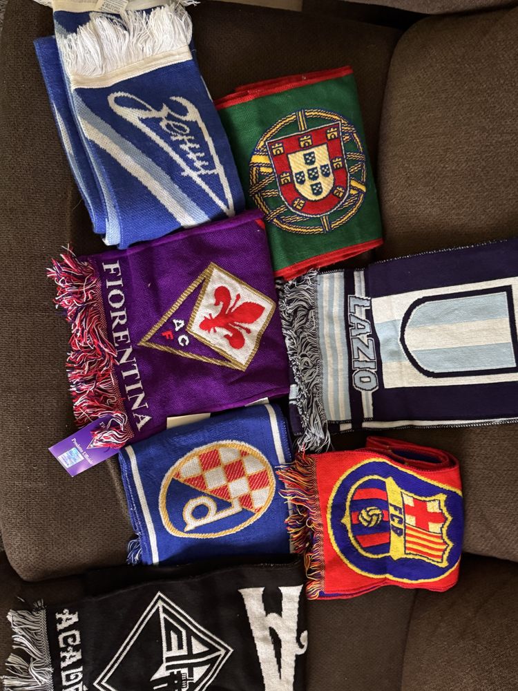 Cachecois oficiais clubes futebol colecao