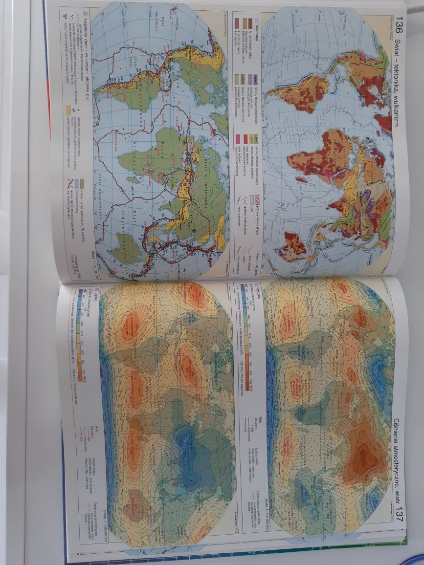 Książka "Geograficzny atlas świata" Res Polona & Westermann