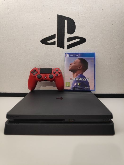 Consola PlayStation 4 (PS4) Slim completa + jogo