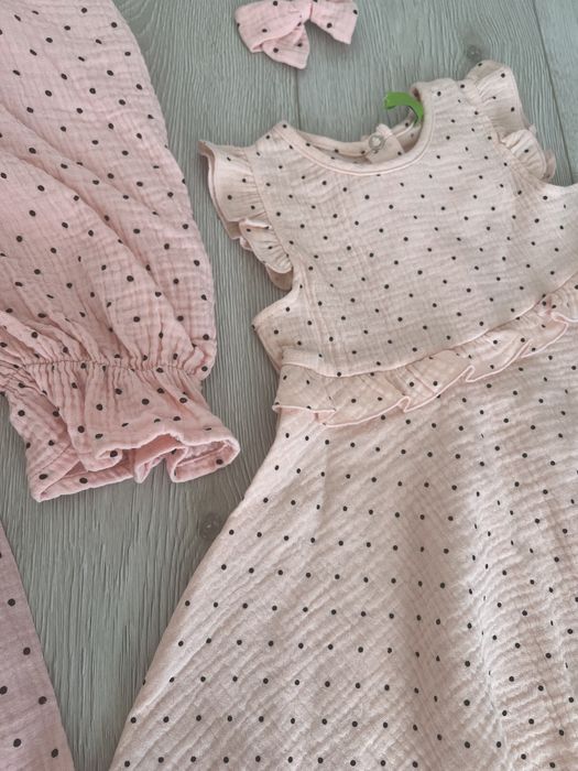 Плаття Family Look із мусліну