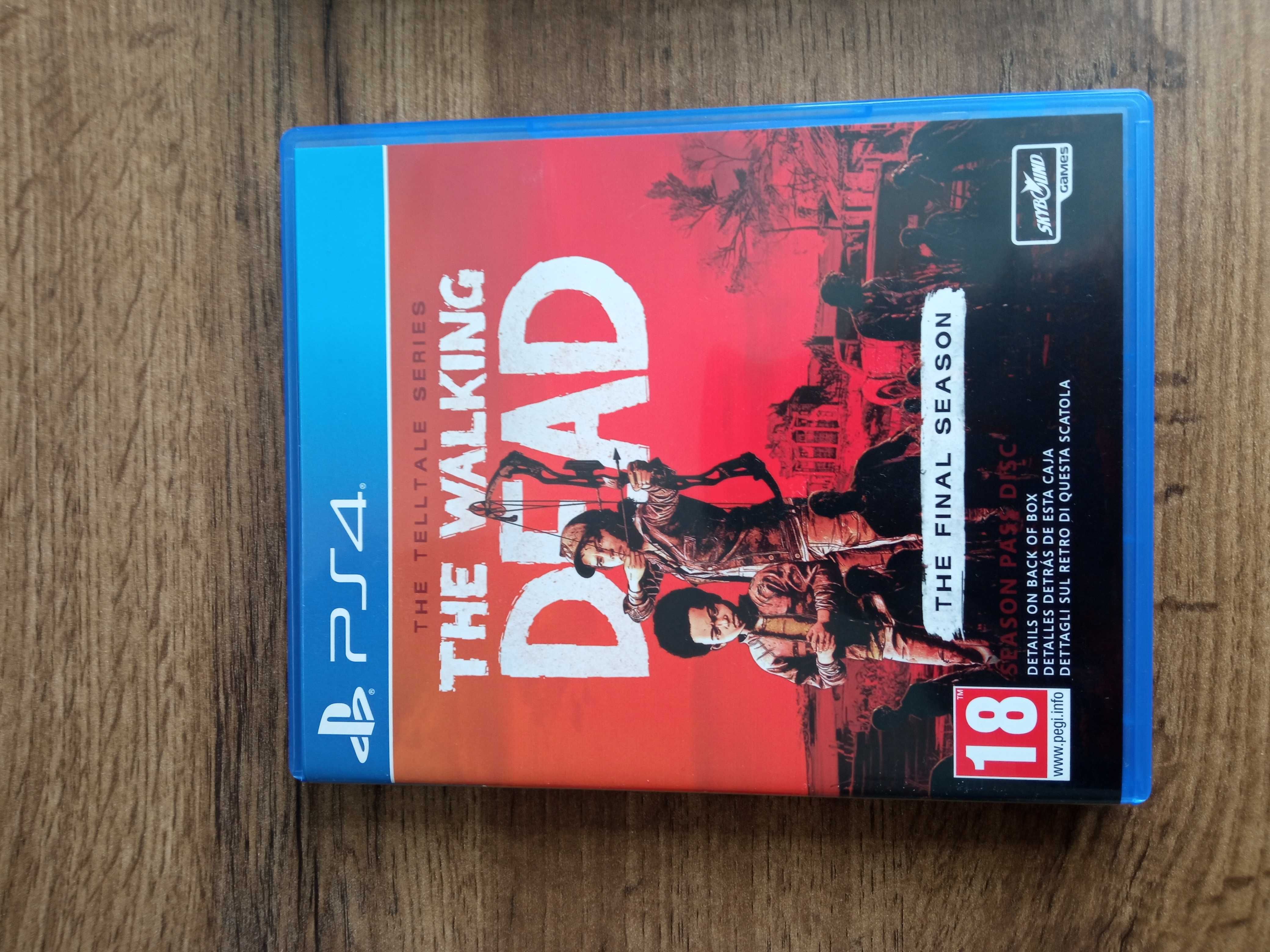 The walking dead PS4 jak nowa raz w napędzie