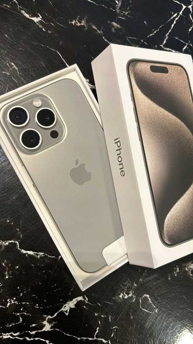 IPHONE 15 PRO MAX 256GB, Natural Titanium ( Szary )