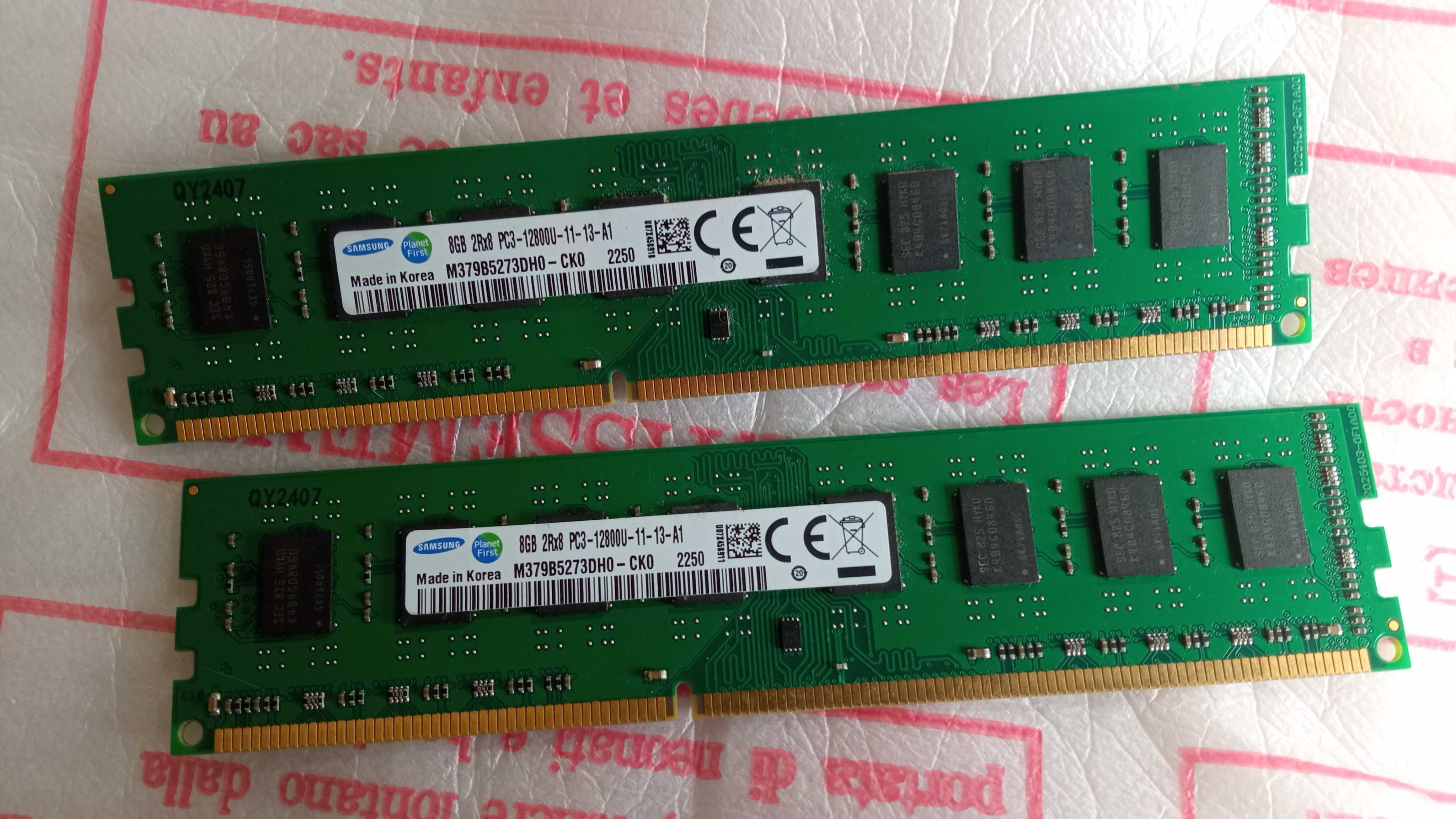 Оперативная память Samsung 8GB-8GB/DDR3/1600Mhz