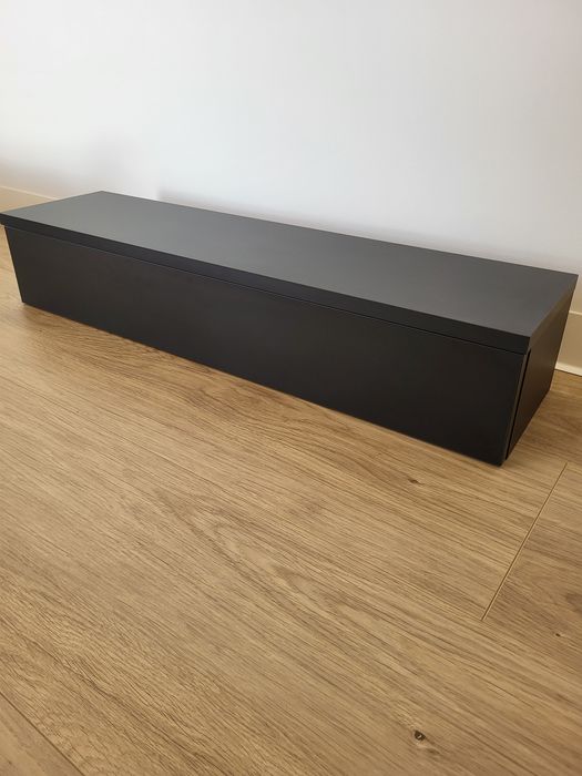 Konsoleta wisząca czarna