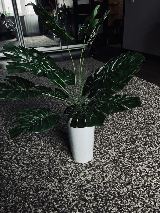 Искусственная монстера латекс, штучна латексная