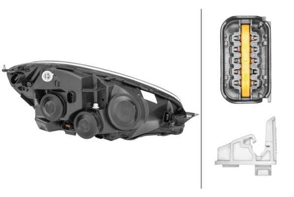 Citroen C4 Picasso 06-10 Reflektor przód lewy /H1/H7/ -> PROMOCJA !!!