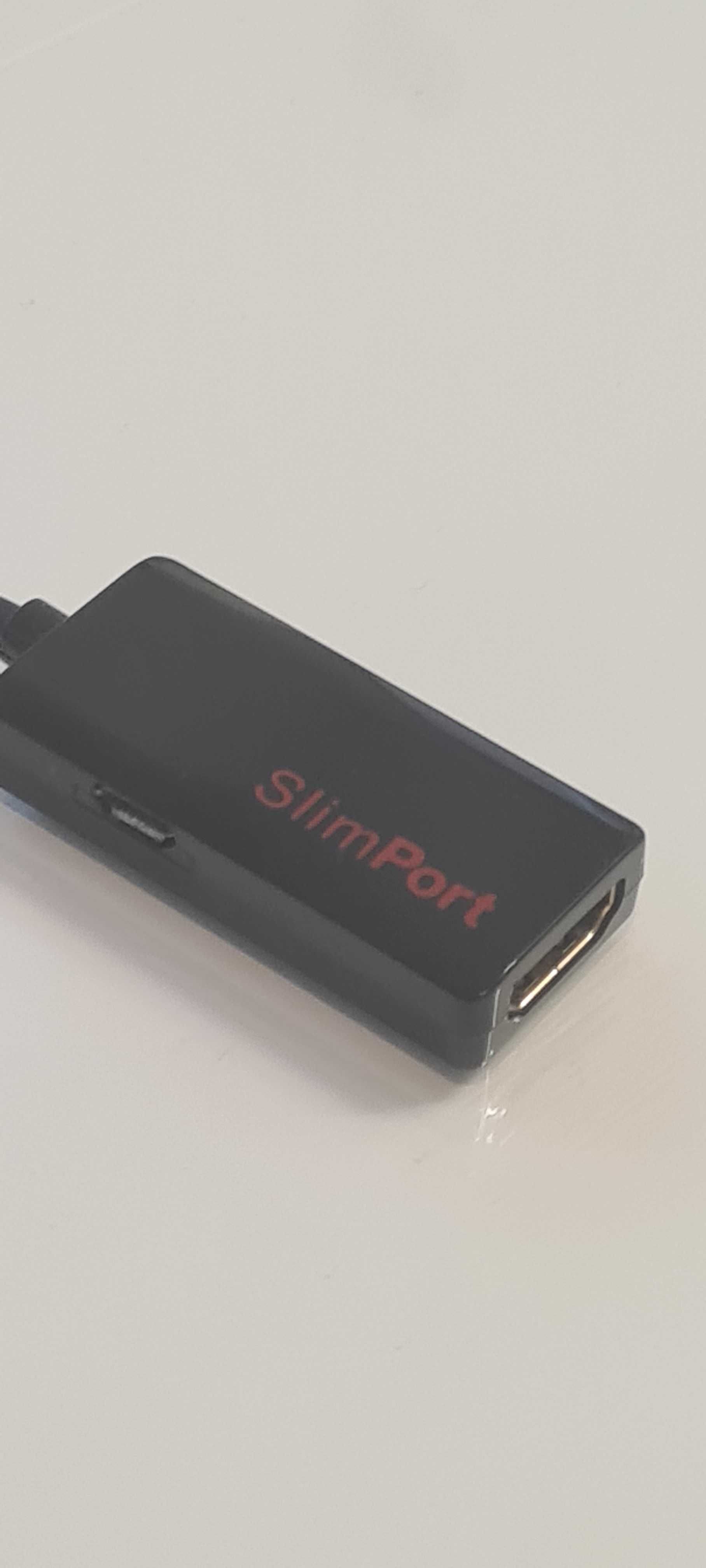 Adaptador SlimPort MicroUSB para HDMI -veja na TV através do telemóvel