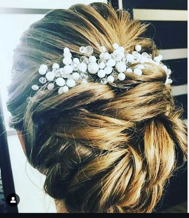 Весільна заколка для зачіски