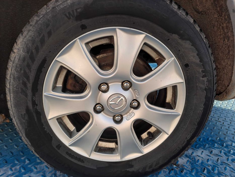 Mazda 5x114,3 opony zimowe 195/65/ R15 15 koła felgi aluminiowe