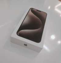 Apple iPhone 15 Pro Max 256GB Natural Titanium szary - nowy