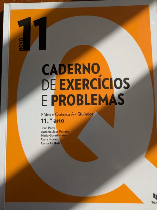 Caderno de exercícios e problemas Novo 11Q FQ A 11º  módulo de química