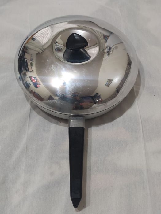 Винтажная сковородка времён СССР полностью новая (Веснянка, Чародейка)