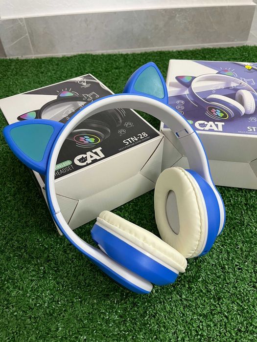 Беспроводные НАУШНИКИ с подсветкой!   Наушники на блютузе! Громкие.