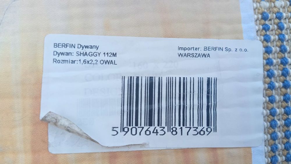Nowy dywan turecki
