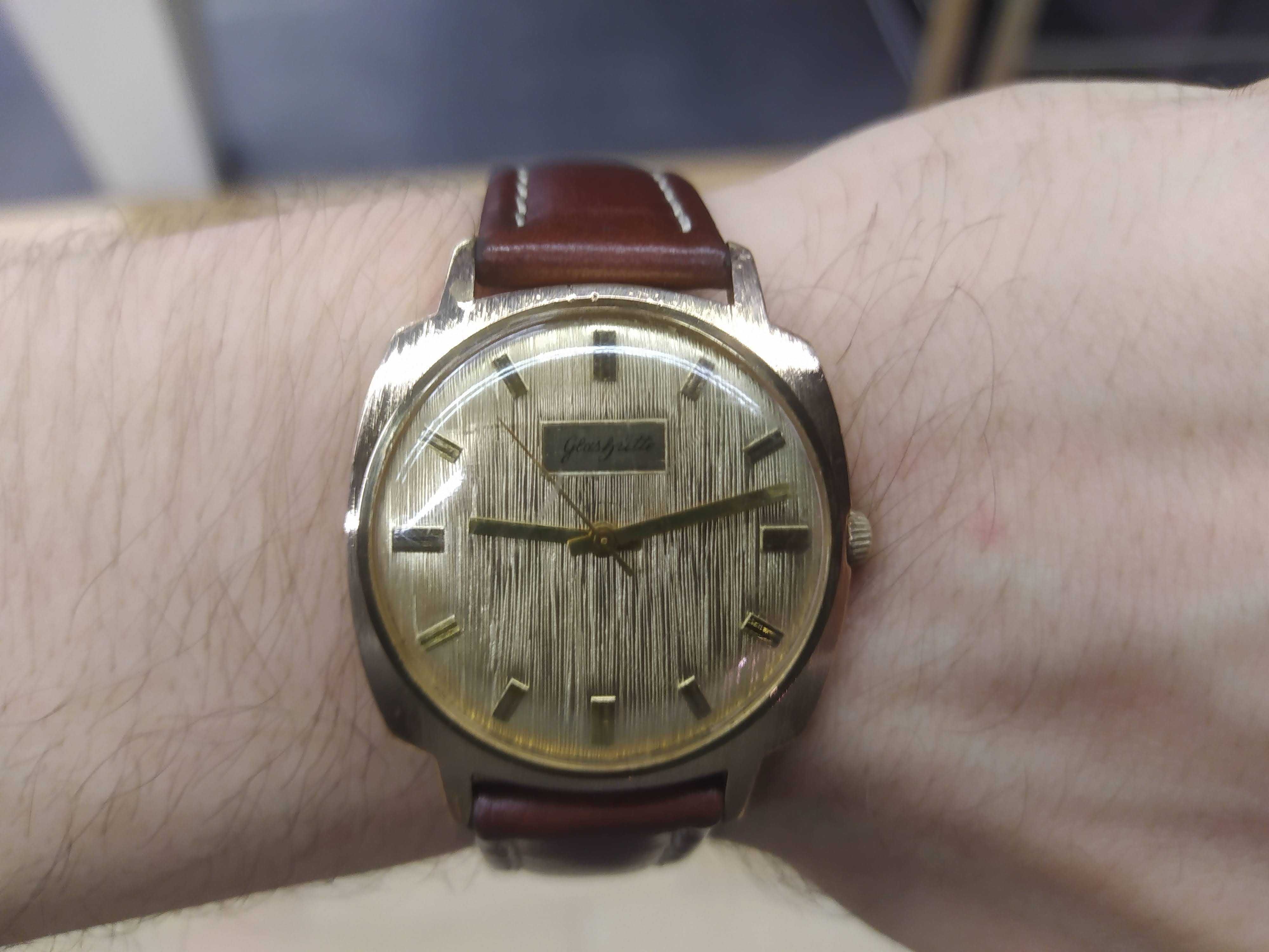 Przepiękny Zegarek Glashutte Automat Limitowany Model GUB !! Rarytas