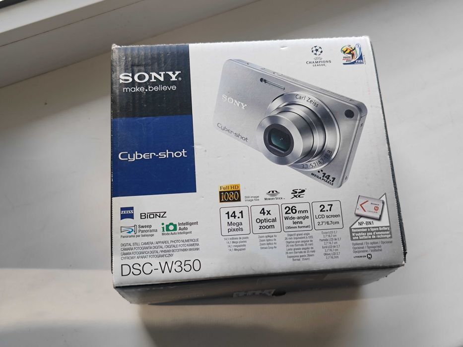 Sony dsc w 350 cyber shot