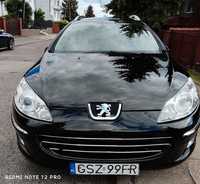 Peugeot 407 Peugeot 407 SW 2.0HDI Piękny doinwestowany 1 wł. od 14 lat