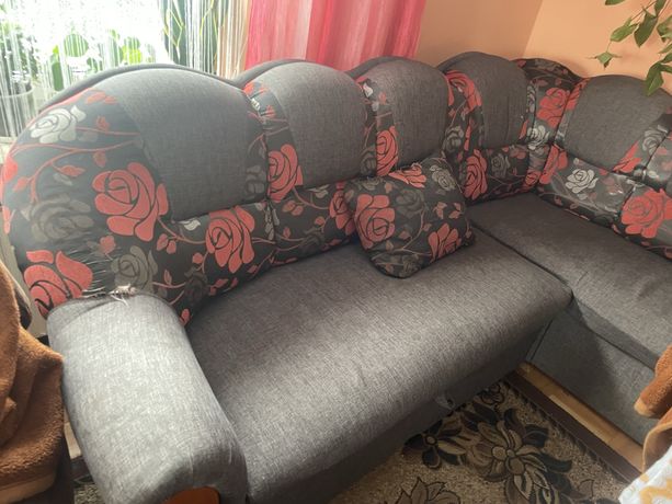 Narożnik z funkcją spania