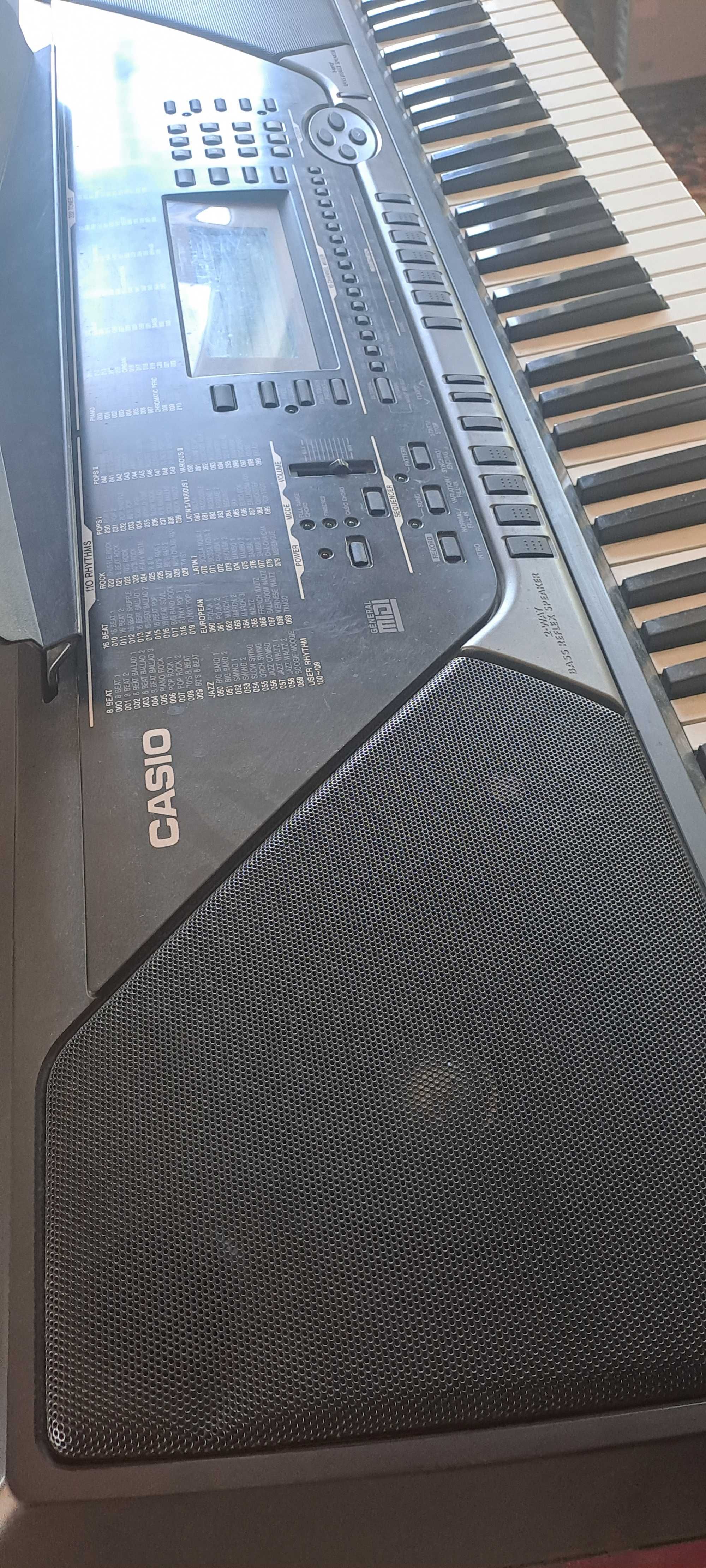Casio CTK 811 EX syntezator keyboard pianino instrument stan idealny
