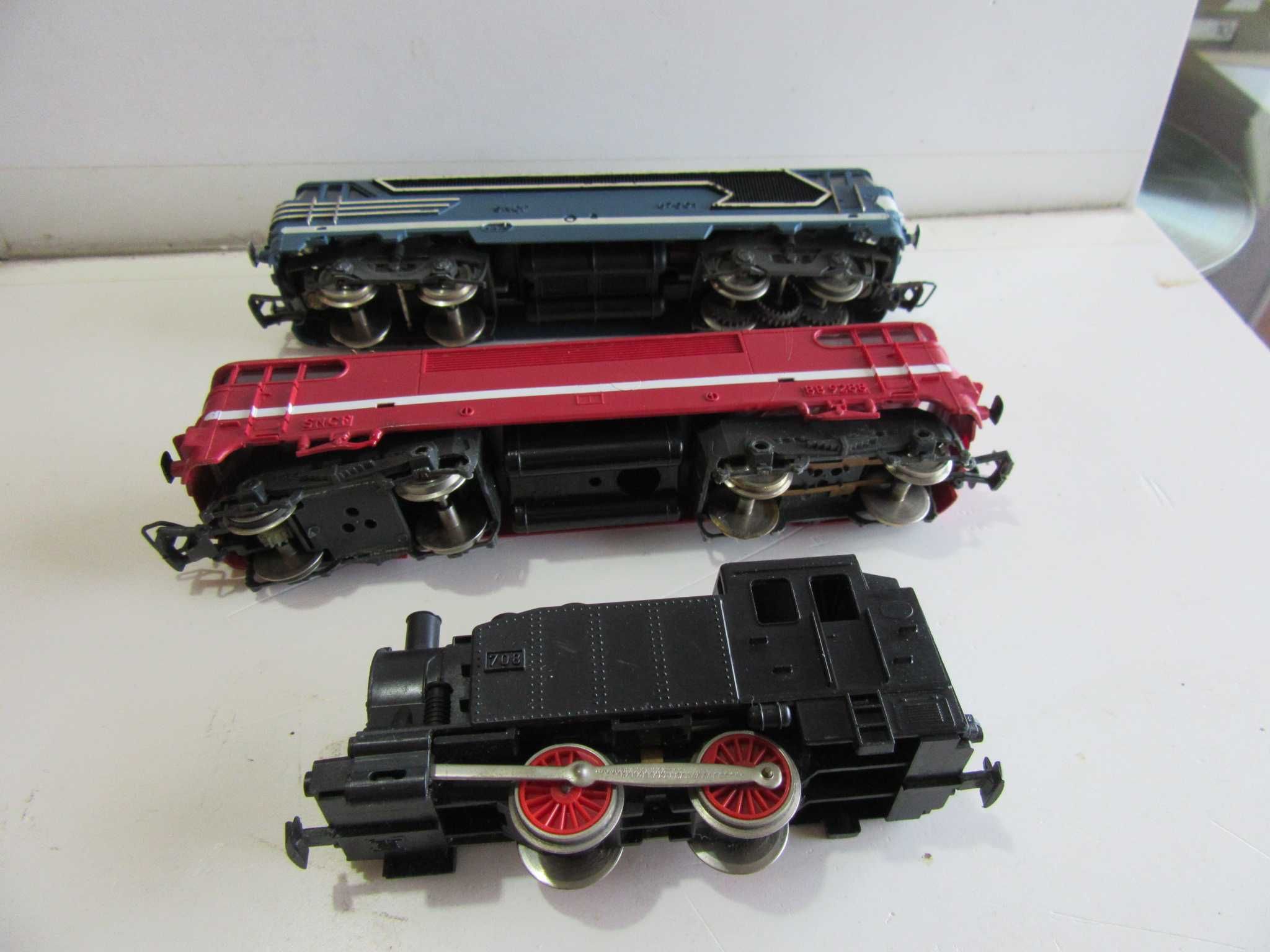 Locomotivas comboio elétrico H0