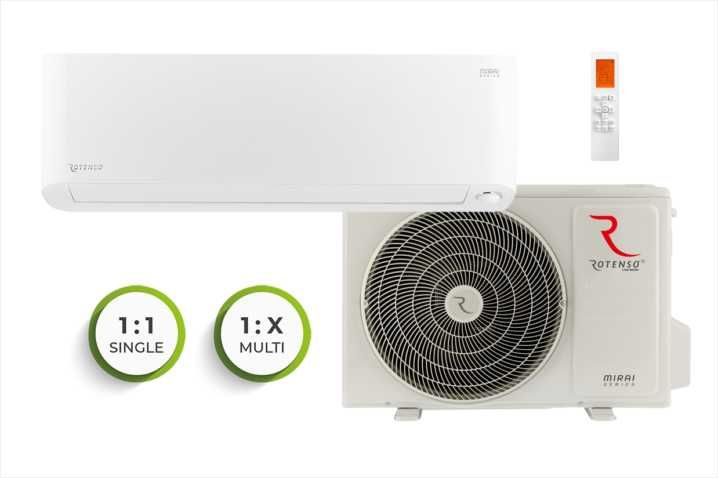 Klimatyzacja z montażem 3,5 kW wolne terminy Rotenso Sinclair LG