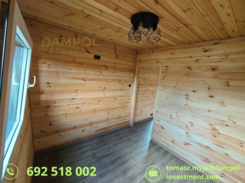 domek mobilny całoroczny - 30 m² / kontener /domek letniskowy