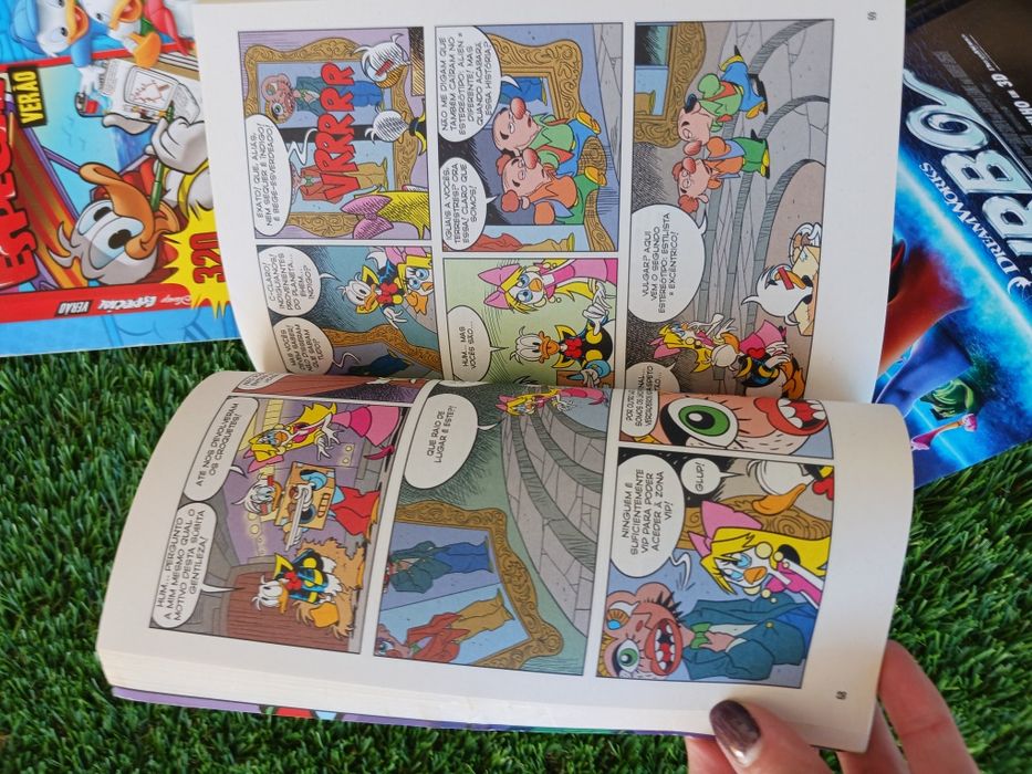 3 revistas banda desenhada Disney
