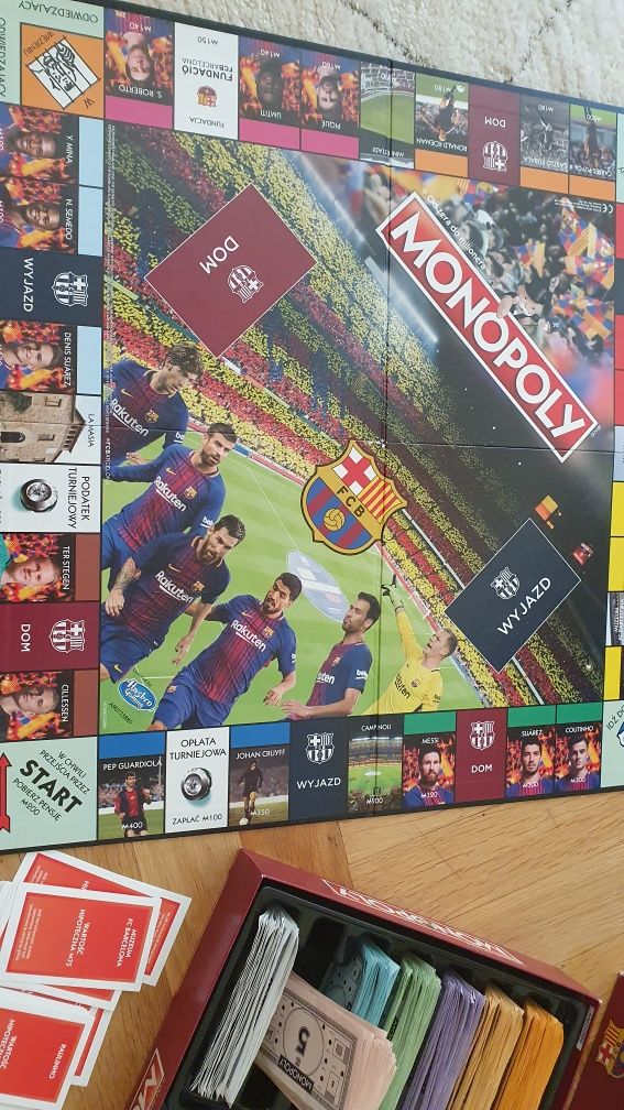Gra Monopoly FC Barcelona Hasbro