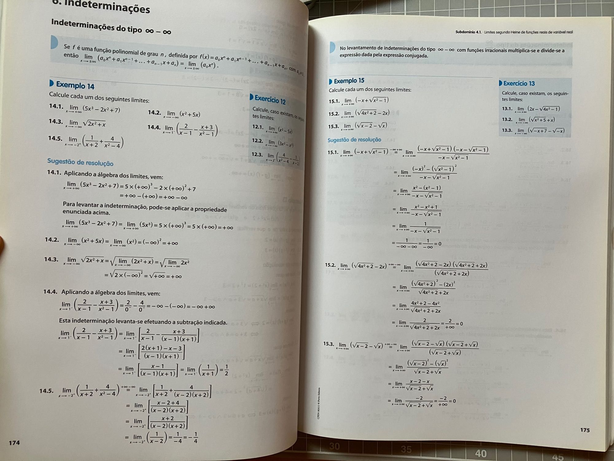 Preparação para o Exame Final Nacional de Matemática A 11.º Ano