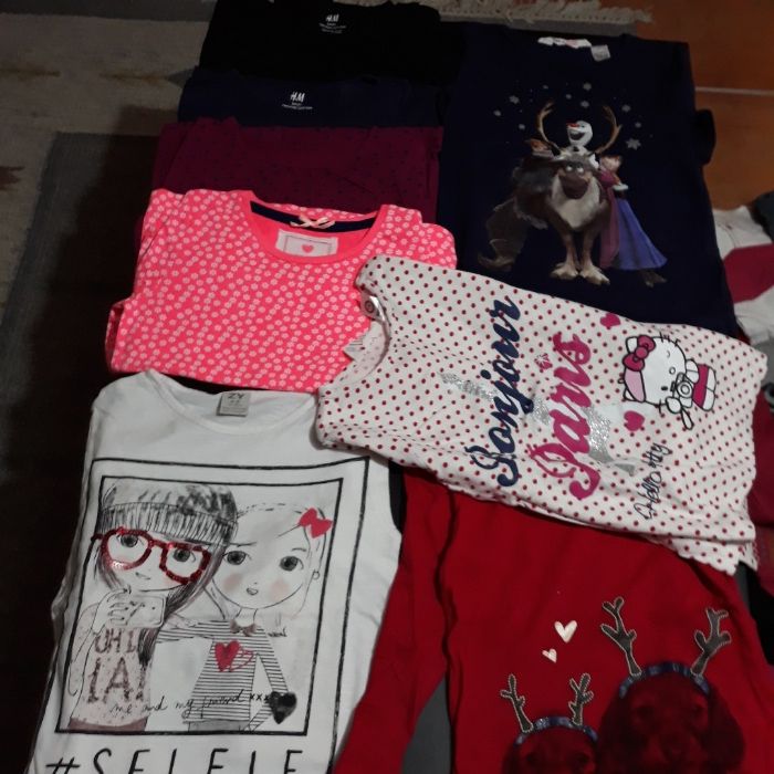 Camisolas algodão menina 4/5 anos