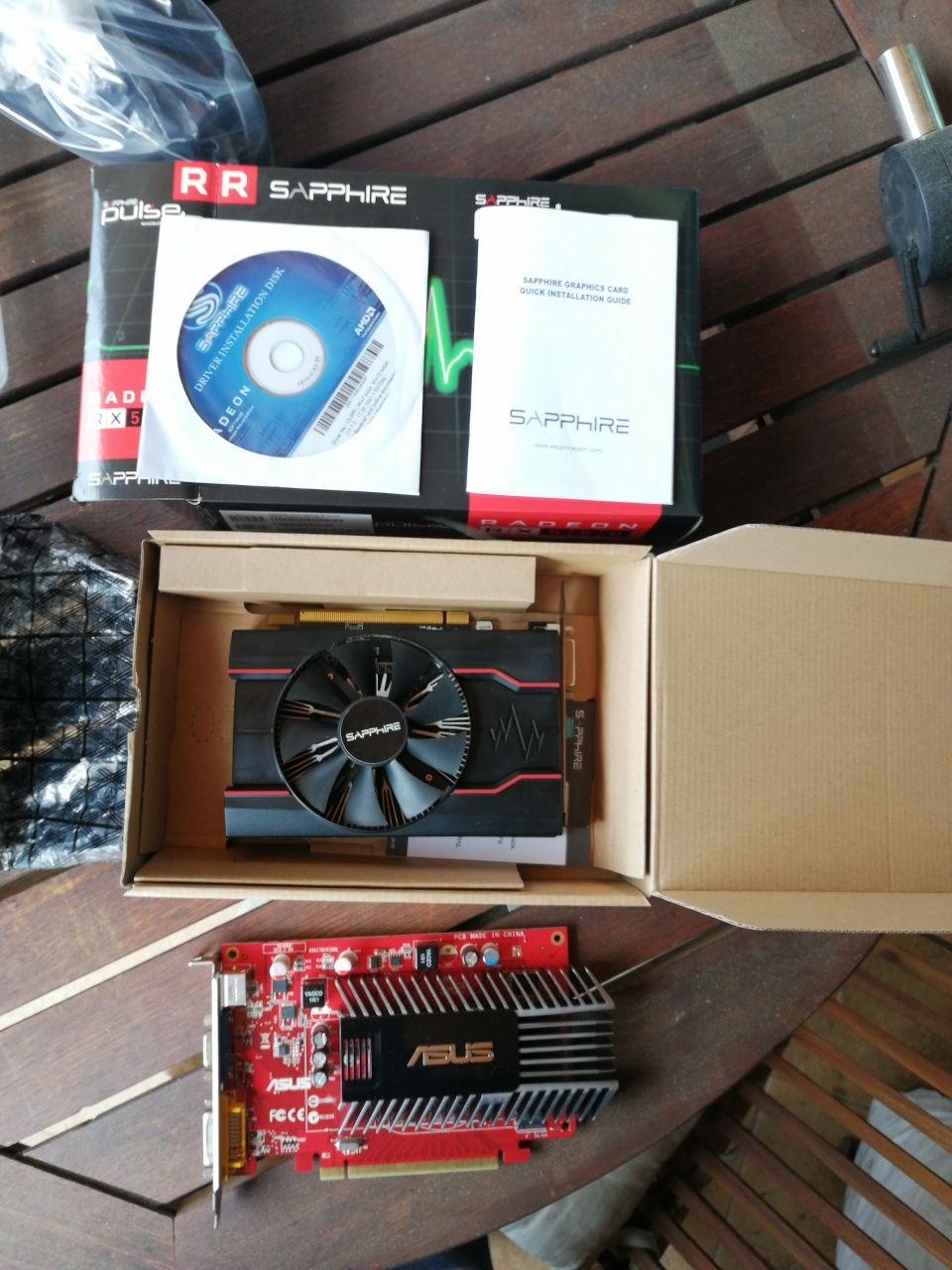 PLACA Grafica Saphire RX 550 como nova, na caixa.