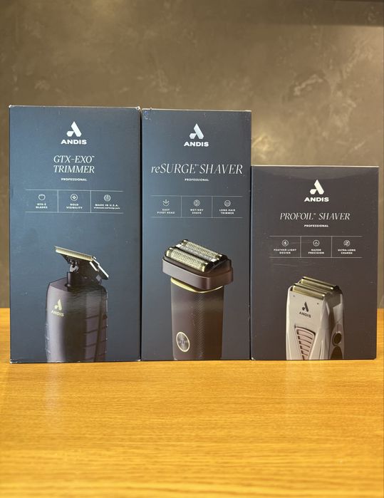 Електробритва шейвер Andis ReSurge Shaver AN 17300,TS-1 profoil 17235